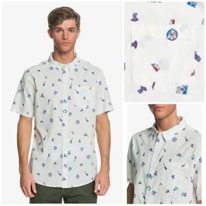 Quiksilver 4th of July SS Button Up
